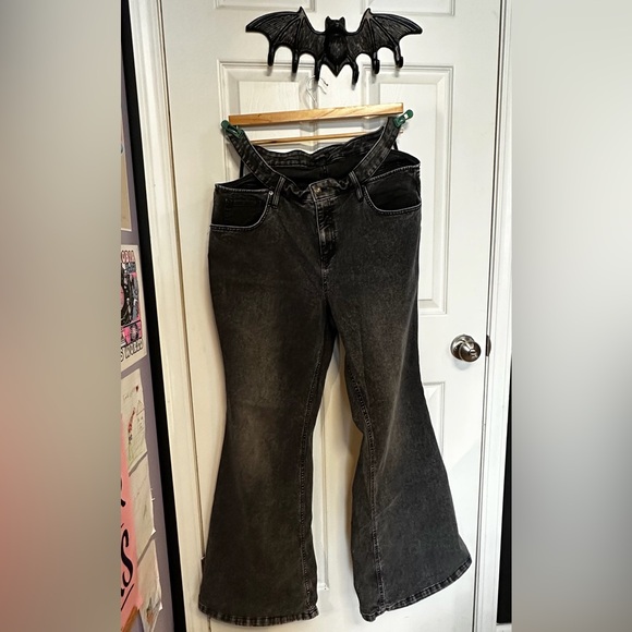 wild fable Denim - Wild Fable Dark Cut Out Jeans Size 17